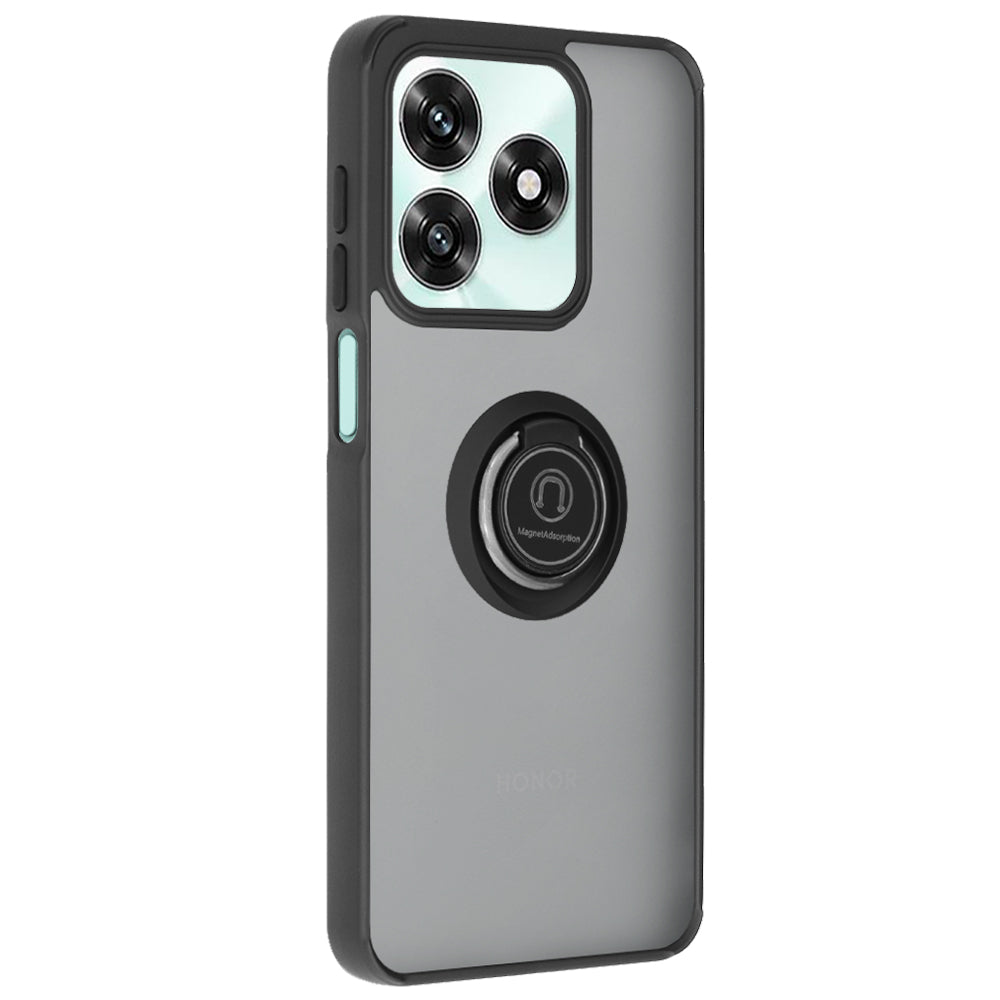 Custodia per Honor X5c Plus, Techsuit, Glinth, Nera