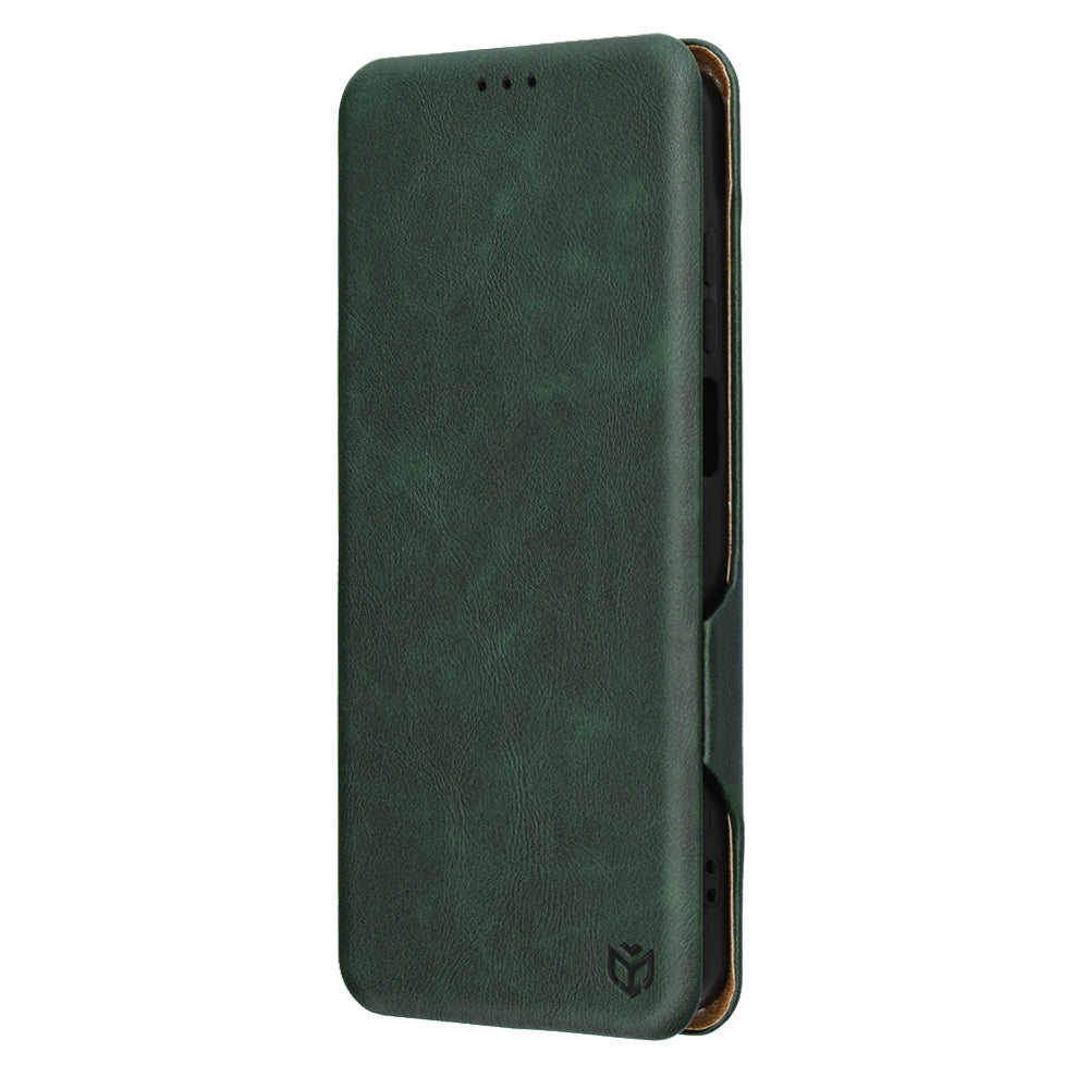 Custodia per Honor X5c Plus, Techsuit, Safe Wallet Plus, Verde