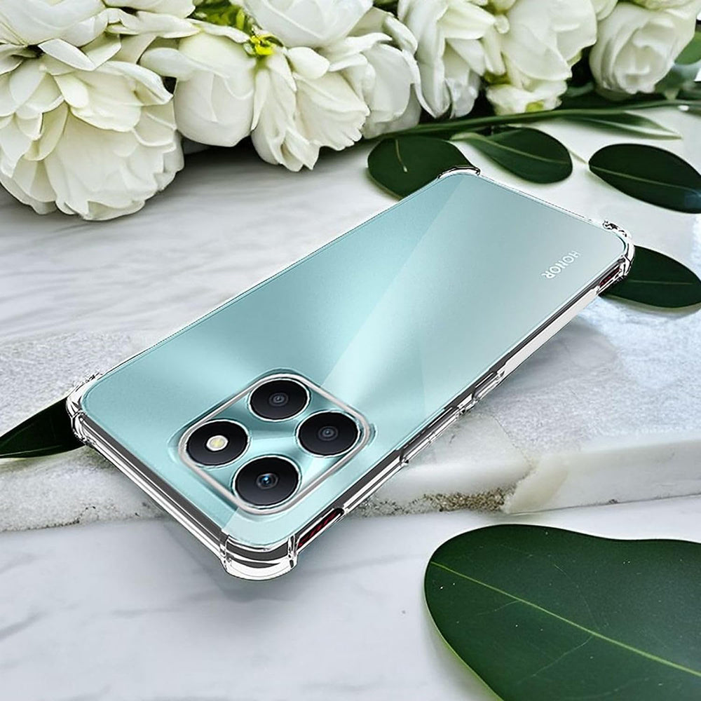 Custodia per Honor X6a, Techsuit, Shockproof Clear, Trasparente