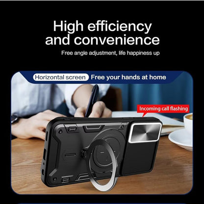 Custodia per Honor X7b 5G / 90 Smart / X7b 4G, Techsuit, CamGuard Pro, Nera