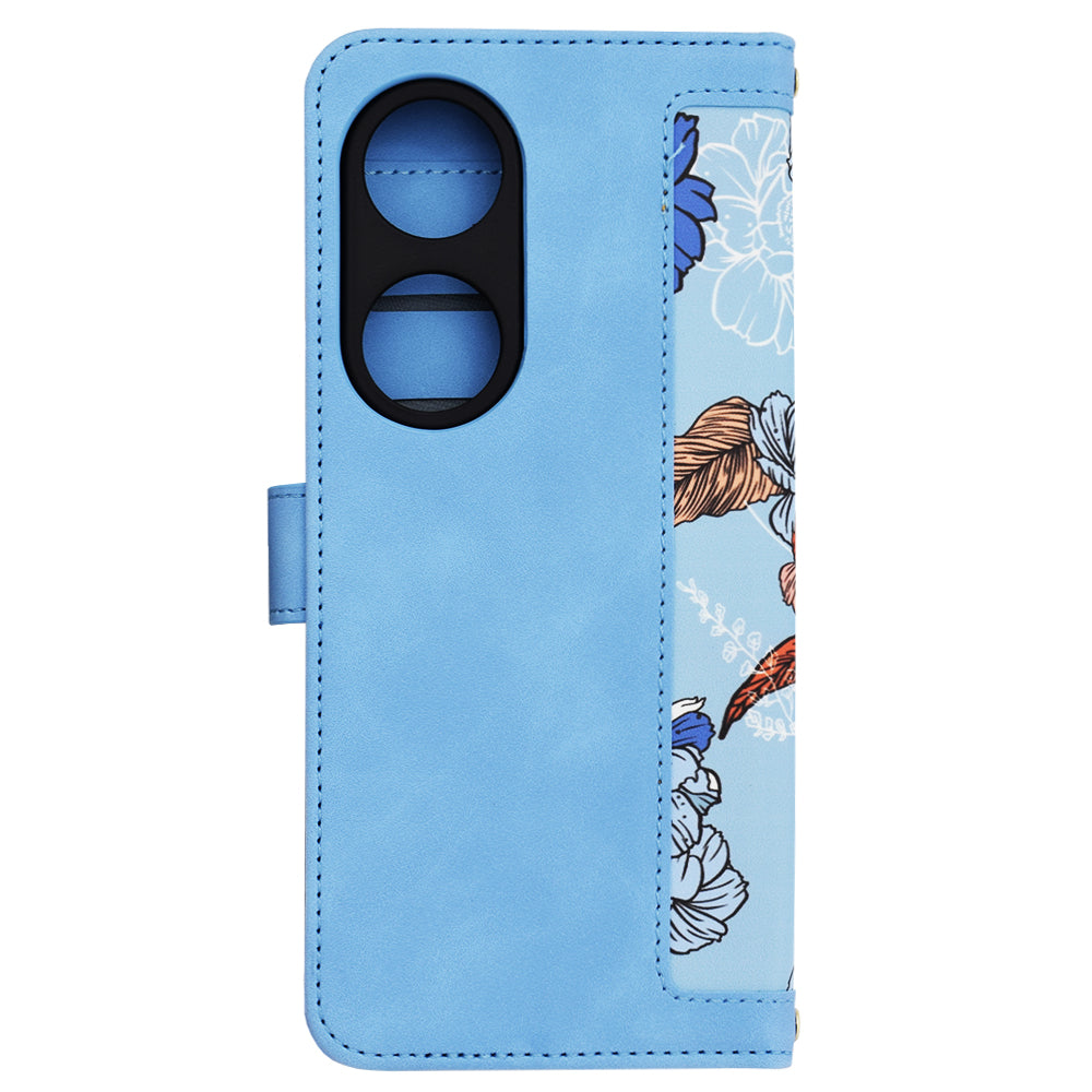 Custodia per Honor X7b 5G / 90 Smart / X7b 4G, Techsuit, FlipCraft, Blu