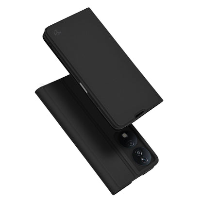 Custodia per Honor X7b 5G / 90 Smart / X7b 4G, Techsuit, Magskin Book, Nera