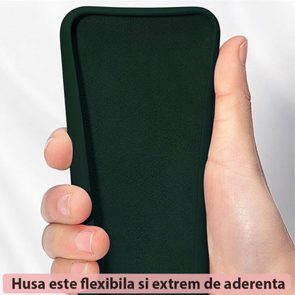 Custodia per Honor X7b 5G / 90 Smart / X7b 4G, Techsuit, Soft Edge, Verde Scuro