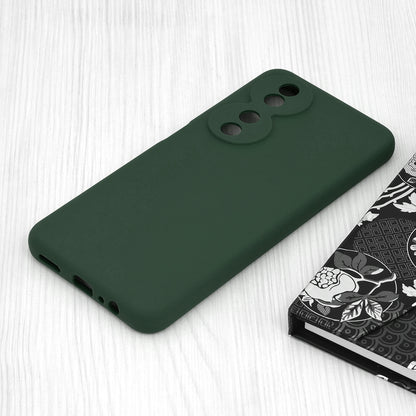 Custodia per Honor X7b 5G / 90 Smart / X7b 4G, Techsuit, Soft Edge, Verde Scuro
