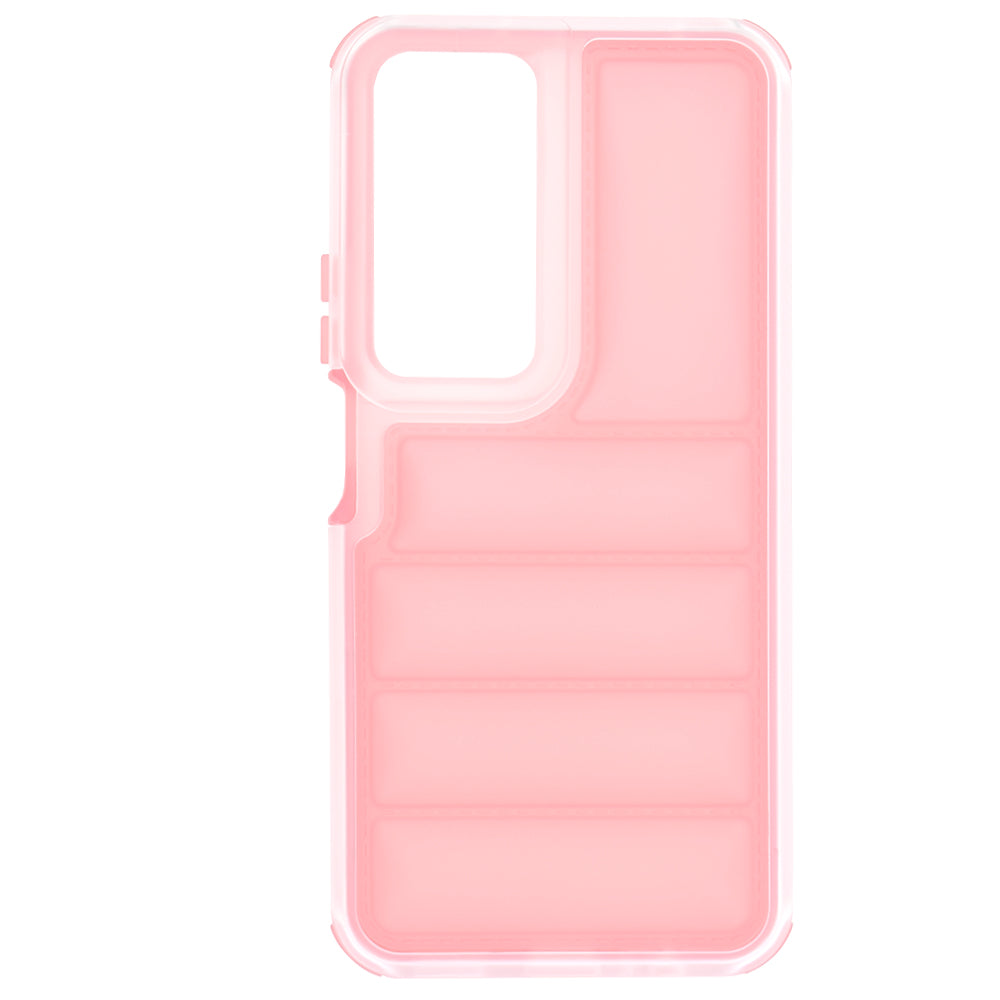 Custodia per Honor X7b 5G / 90 Smart / X7b 4G, Techsuit, Wave Shield, Rosa