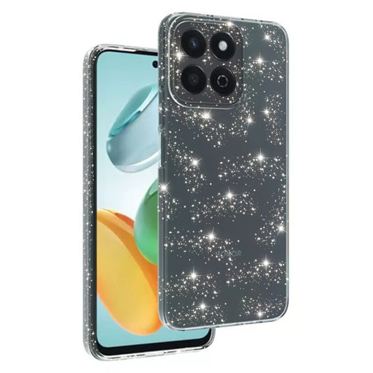 Custodia per Honor X7c / 200 Smart, Techsuit, SparkleSkin, Trasparente