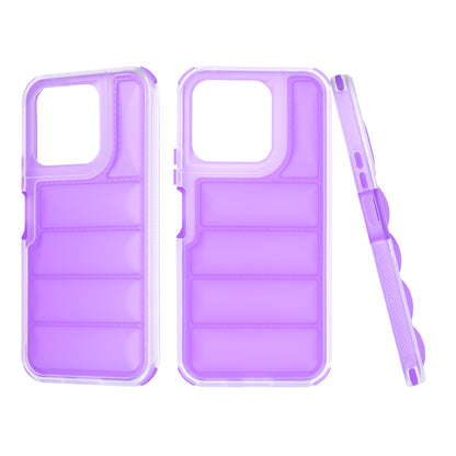 Custodia per Honor X8b, Techsuit, Wave Shield, Viola