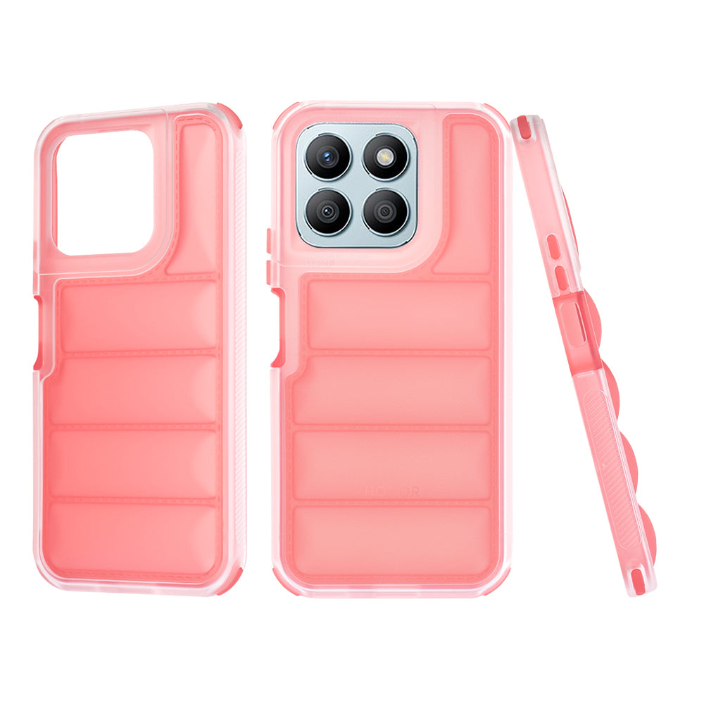 Custodia per Honor X8b, Techsuit, Wave Shield, Rossa