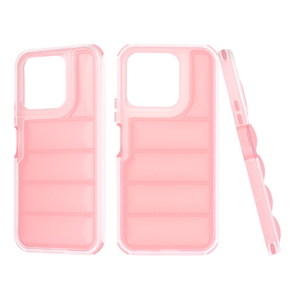 Custodia per Honor X8b, Techsuit, Wave Shield, Rosa