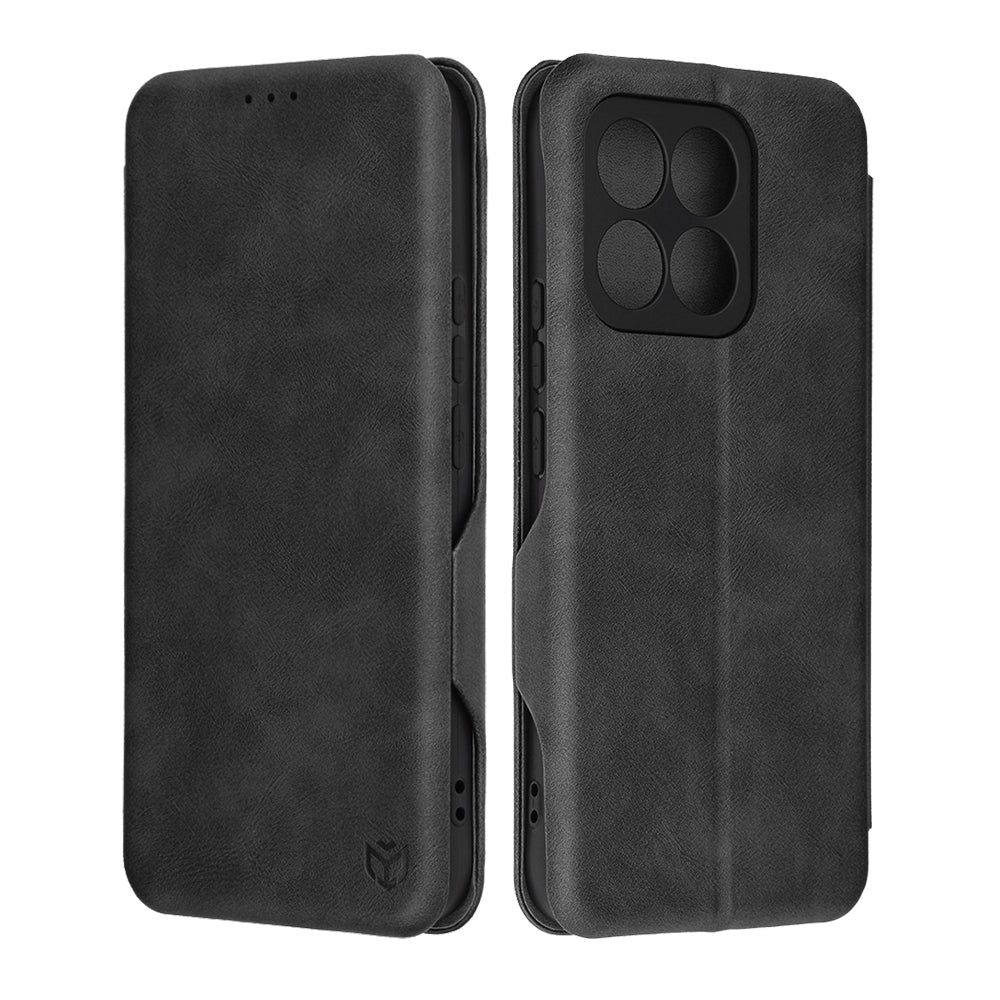 Case for Honor X8c, Techsuit, Safe Wallet Plus, Black