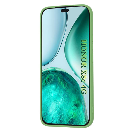 Custodia per Honor X8c, Techsuit, SoftFlex, Verde Chiaro
