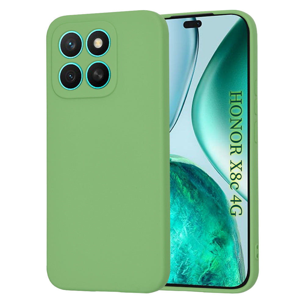 Case for Honor X8c, Techsuit, SoftFlex, Light Green