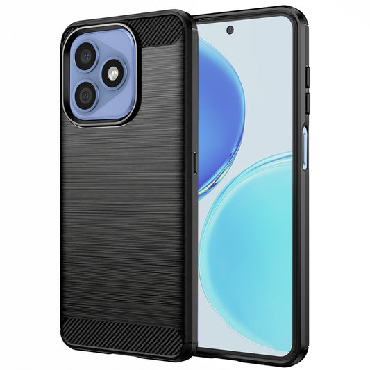 Custodia per Honor X8d, Techsuit, Carbonio, Nera