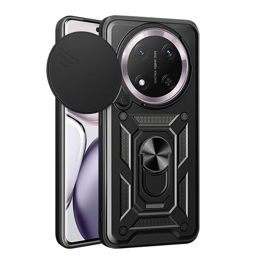 Custodia per Honor X9c / Magic7 Lite, Techsuit, CamShield, Nera