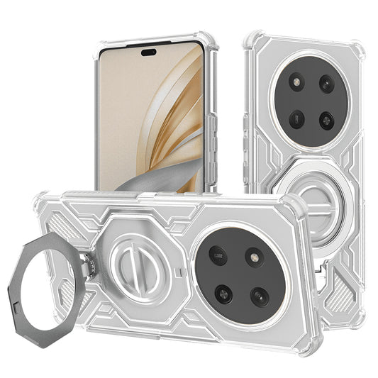 Custodia per Honor X9c / Magic7 Lite, Techsuit, Carbon Shield Pro, Bianca