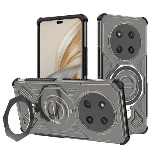 Custodia per Honor X9c / Magic7 Lite, Techsuit, Carbon Shield Pro, Fumo