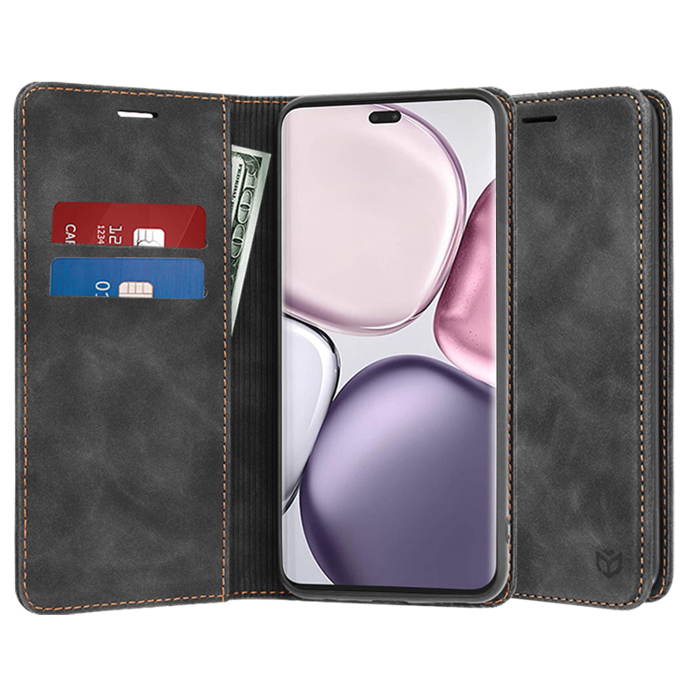 Custodia per Honor X9c / Magic7 Lite, Techsuit, Confy, Nera
