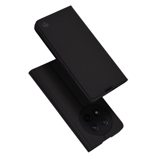 Custodia per Honor X9c / Magic7 Lite, Techsuit, Magskin Book, Nera