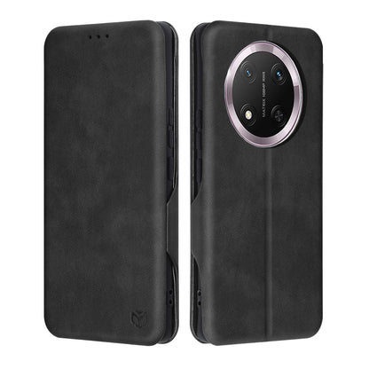 Custodia per Honor X9c / Magic7 Lite, Techsuit, Safe Wallet Plus, Nera