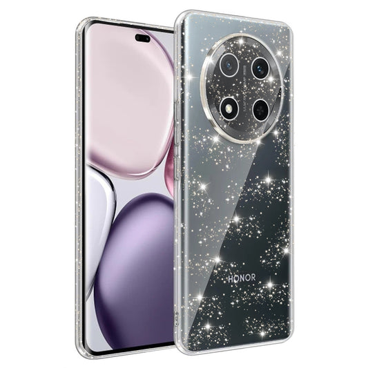 Custodia per Honor X9c / Magic7 Lite, Techsuit, SparkleSkin, Trasparente