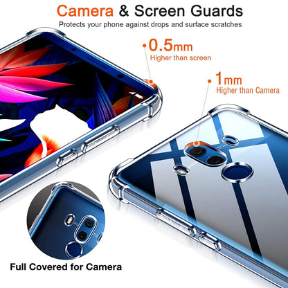Custodia per Huawei Mate 10 Pro, Techsuit, Shockproof Clear, Trasparente