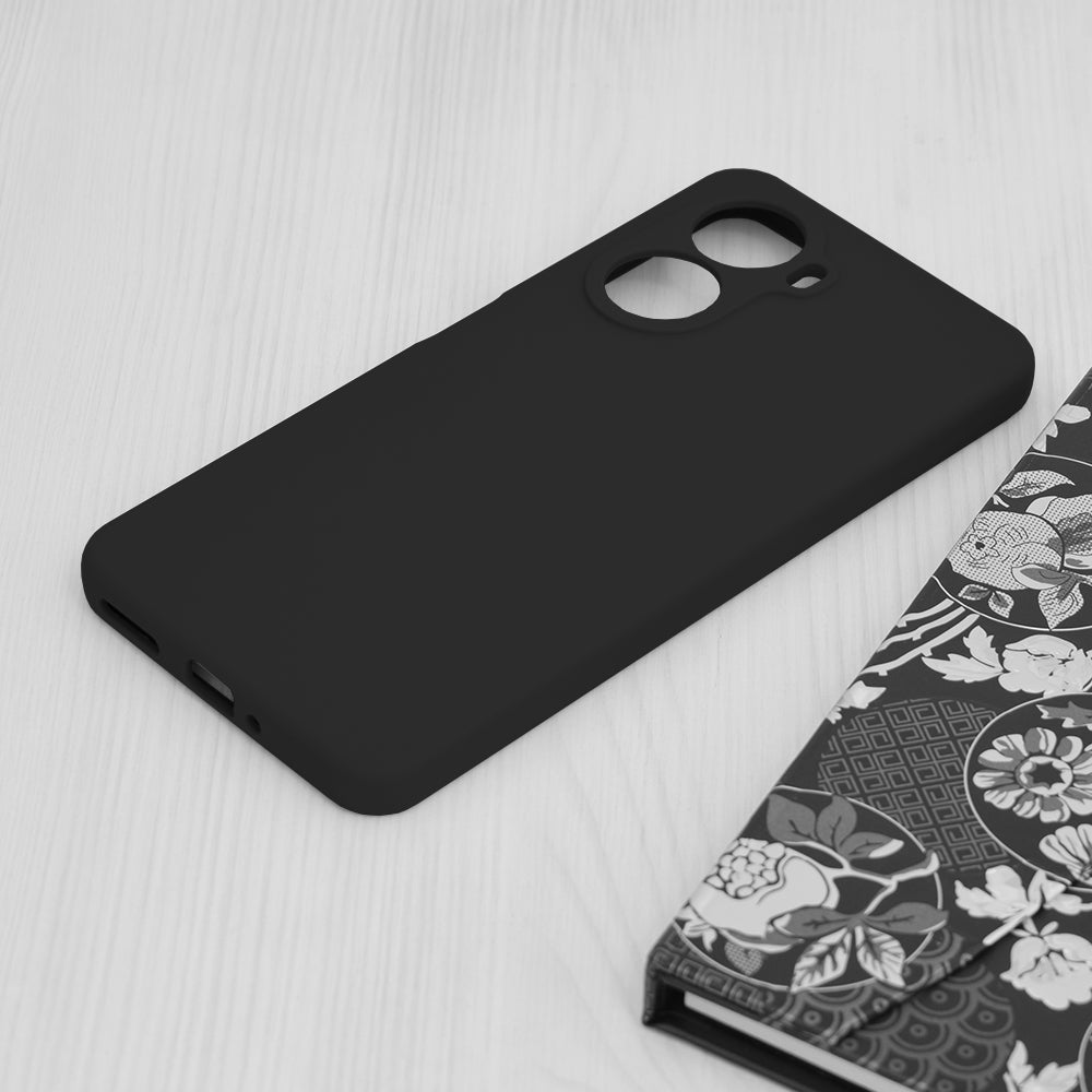 Custodia per Huawei nova 10 SE, Techsuit, Soft Edge, Nera