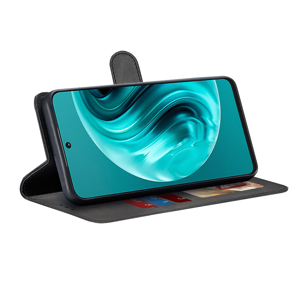 Custodia per Huawei nova 13i / nova 12i, Techsuit, Diary Book, Nera