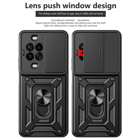 Custodia per Huawei nova 14 Pro, Techsuit, CamShield, Blu