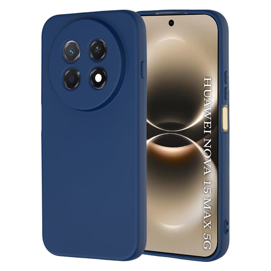 Custodia per Huawei nova 15 Max, Techsuit, SoftFlex, Blu Navy