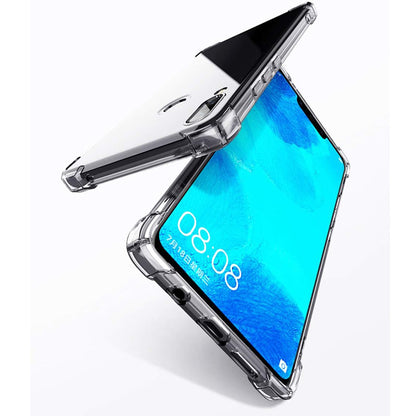 Custodia per Huawei P20, Techsuit, Shockproof Clear, Trasparente