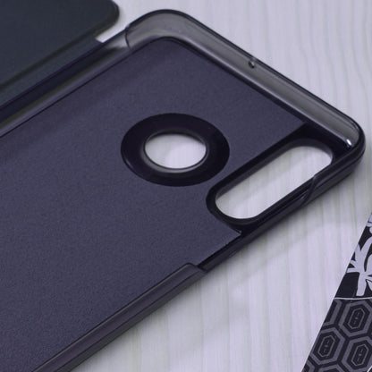 Custodia per Huawei P30 lite New Edition / P30 lite, Techsuit, eFold, Blu Scuro