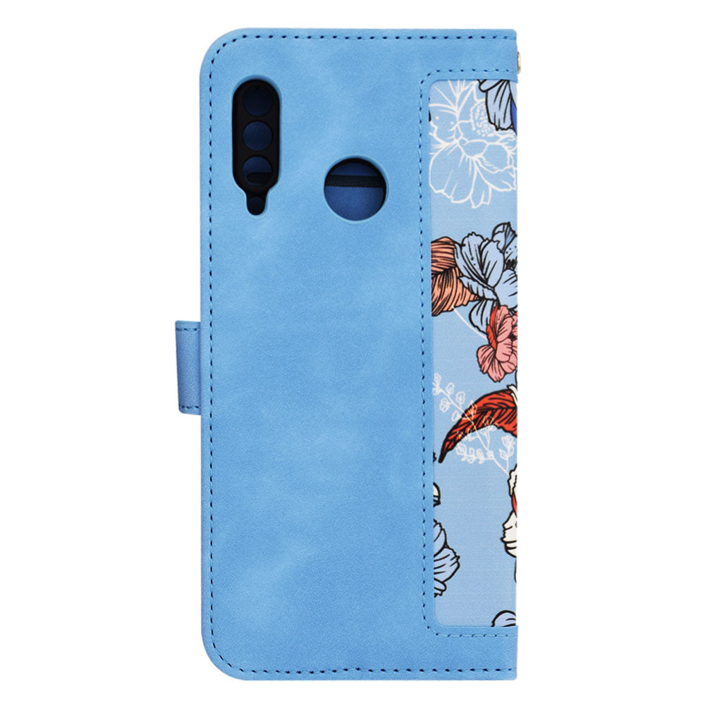 Custodia per Huawei P30 lite New Edition / P30 lite, Techsuit, FlipCraft, Blu