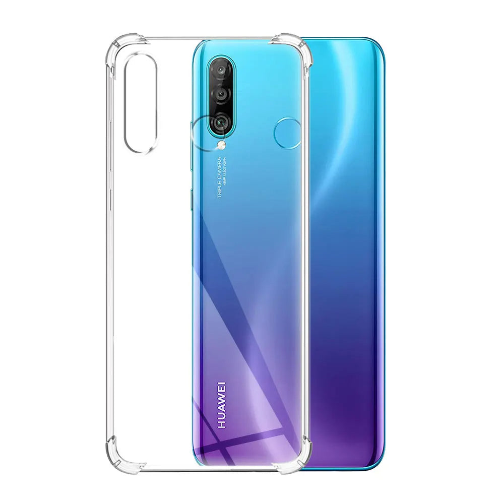 Custodia per Huawei P30 lite New Edition / P30 lite, Techsuit, Shockproof Clear, Trasparente