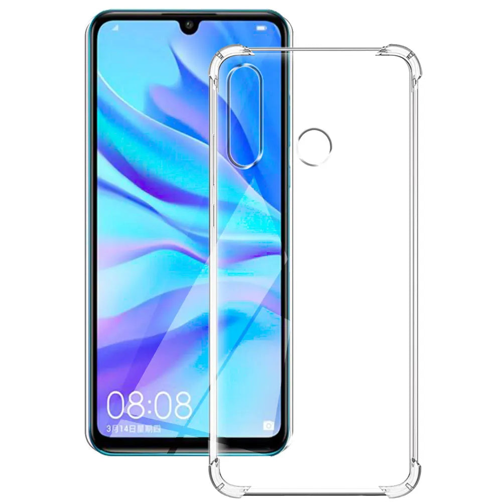 Custodia per Huawei P30 lite New Edition / P30 lite, Techsuit, Shockproof Clear, Trasparente