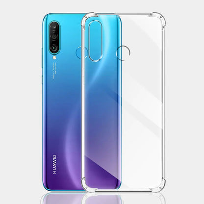 Custodia per Huawei P30 lite New Edition / P30 lite, Techsuit, Shockproof Clear, Trasparente