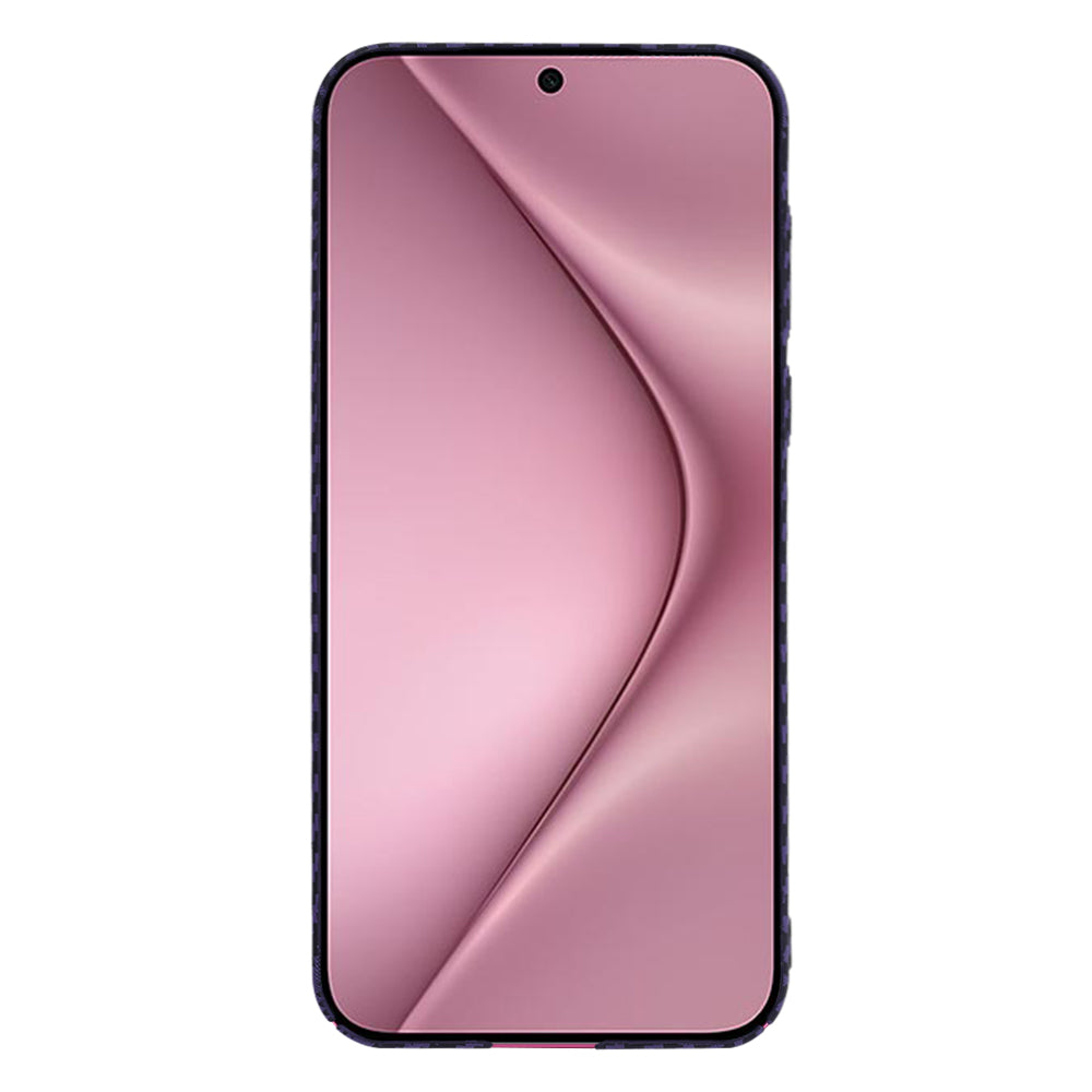 Custodia per Huawei Pura 70, Techsuit, Carbonite FiberShell, Viola