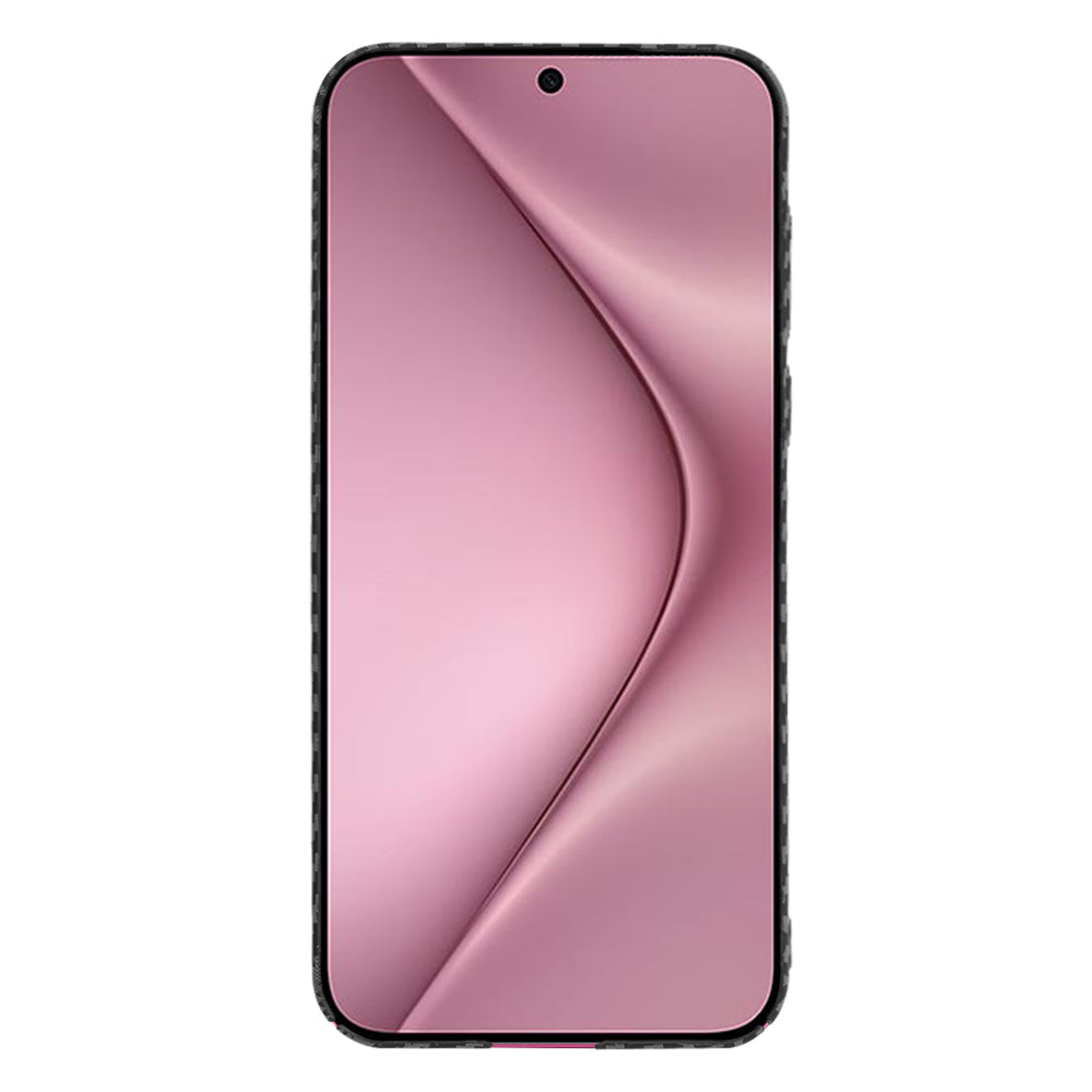Custodia per Huawei Pura 70, Techsuit, Carbonite FiberShell, Nera