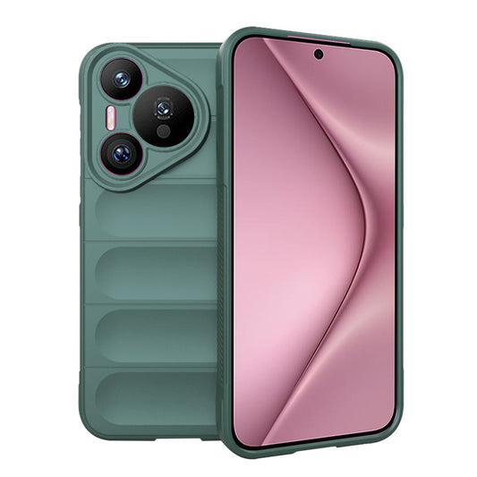 Custodia per Huawei Pura 70, Techsuit, Magic Shield, Verde