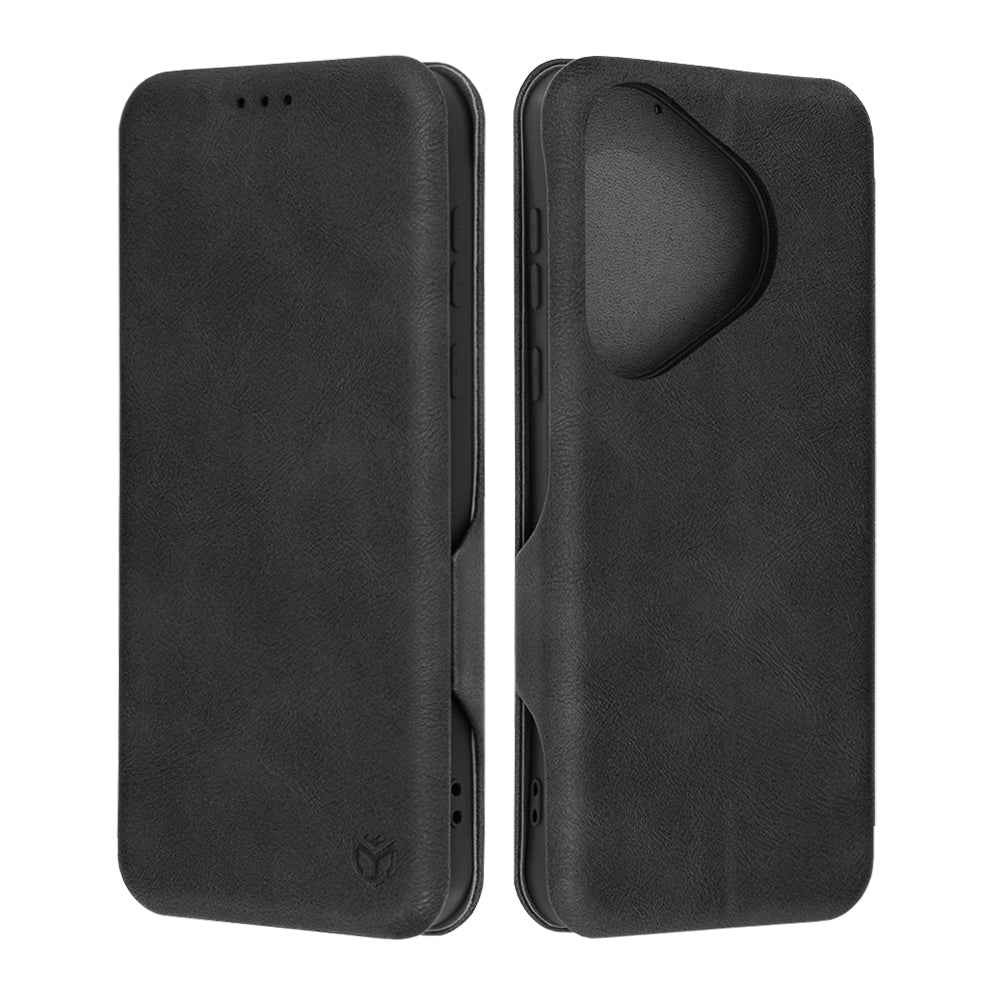 Custodia per Huawei Pura 70, Techsuit, Safe Wallet Plus, Nera