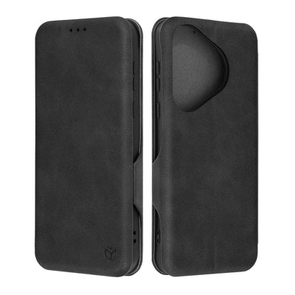 Custodia per Huawei Pura 70, Techsuit, Safe Wallet Plus, Nera