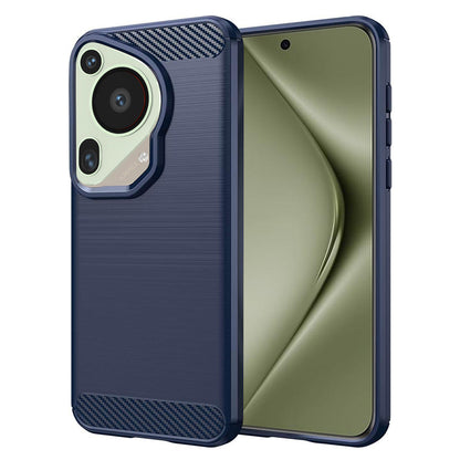 Custodia per Huawei Pura 70 Ultra, Techsuit, Carbonio, Blu