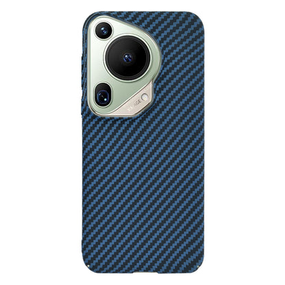 Custodia per Huawei Pura 70 Ultra, Techsuit, Carbonite FiberShell, Turchese