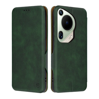 Custodia per Huawei Pura 70 Ultra, Techsuit, Safe Wallet Plus, Verde