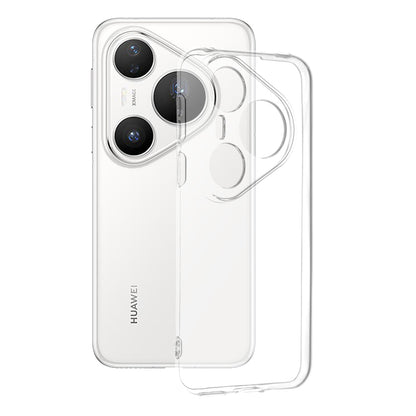 Custodia per Huawei Pura 80 Pro, Techsuit, Chiara, Trasparente