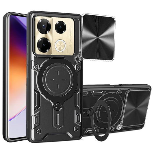 Custodia per Infinix Note 40 Pro+, Techsuit, CamGuard Pro, Nera