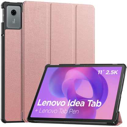 Custodia per Lenovo Idea Tab 11, Techsuit, FoldPro, Rosa Dorato