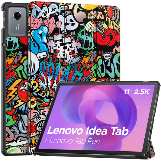 Custodia per Lenovo Idea Tab 11, Techsuit, FoldPro Urban Vibe, Multicolore