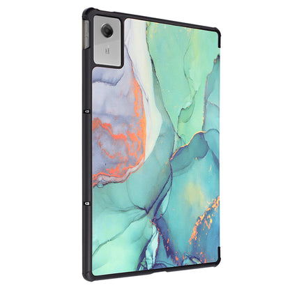 Custodia per Lenovo Idea Tab Plus, Techsuit, FoldPro Green Time, Multicolore