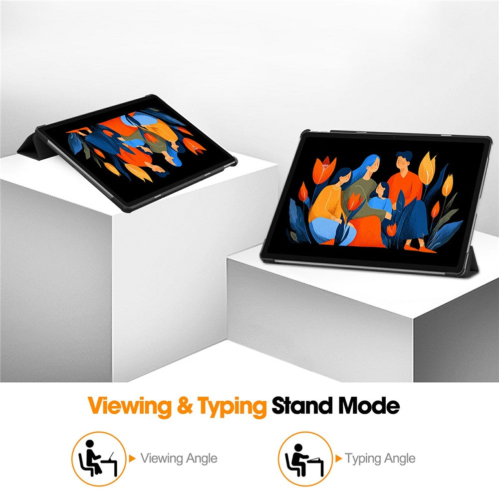 Custodia per Lenovo Idea Tab Plus, Techsuit, FoldPro, Nera