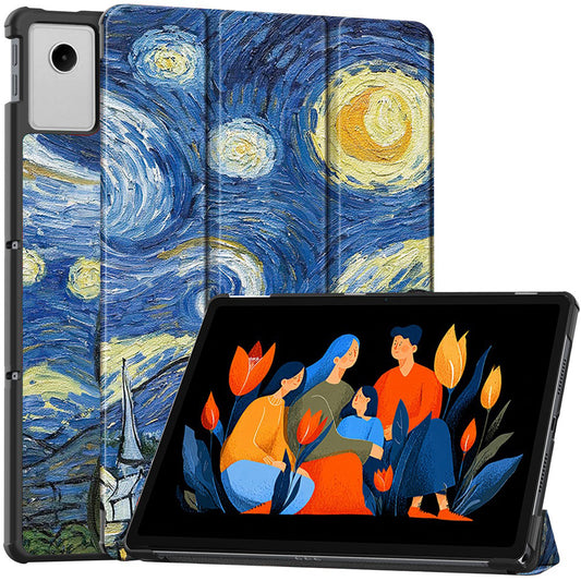 Custodia per Lenovo Idea Tab Plus, Techsuit, FoldPro Starry, Multicolore